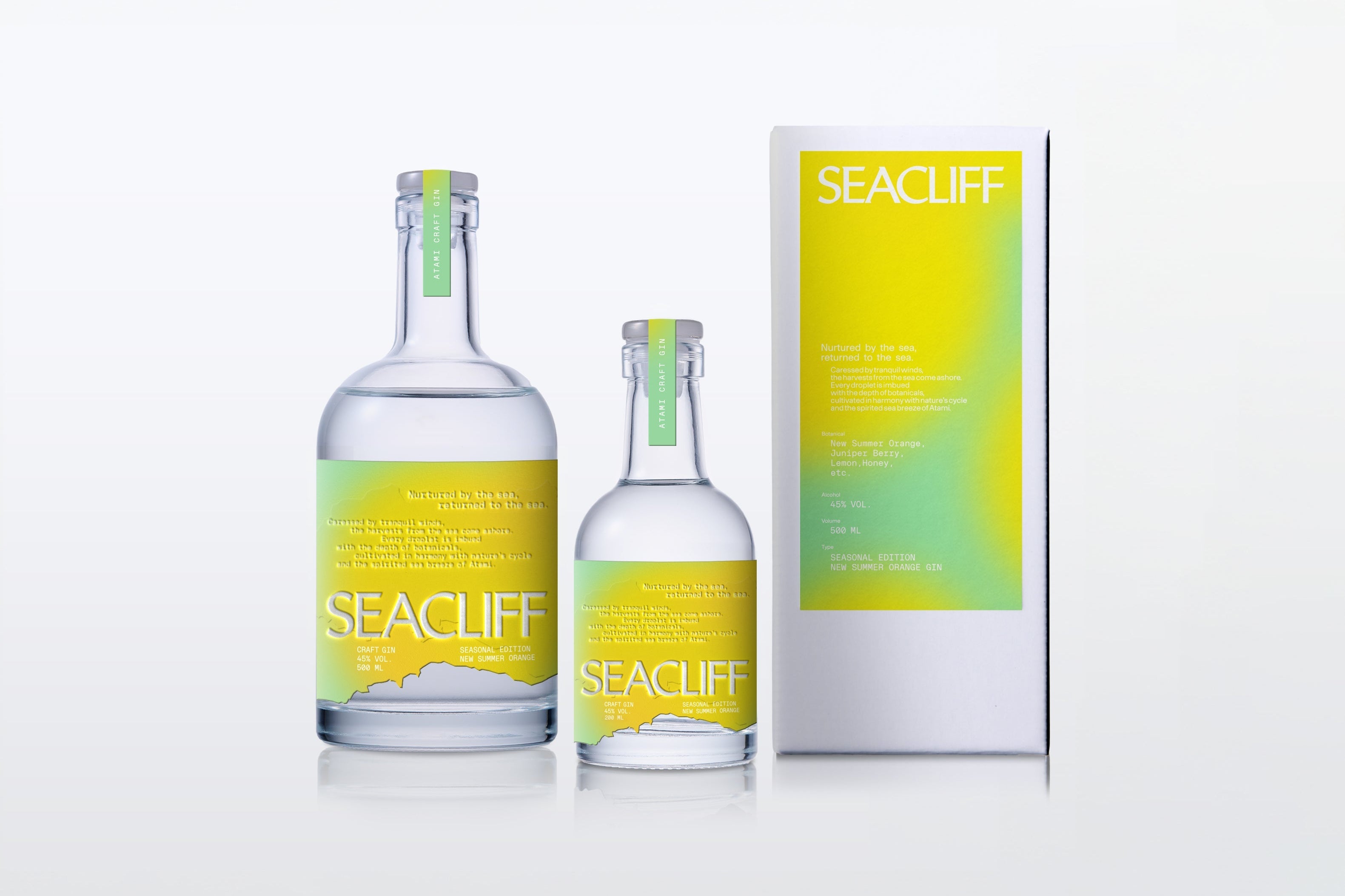 【新製品】熱海発クラフトジンSEACLIFF SEASONAL EDITION第3弾「NEW SUMMER ORANGE」を5月2日より先行販売
