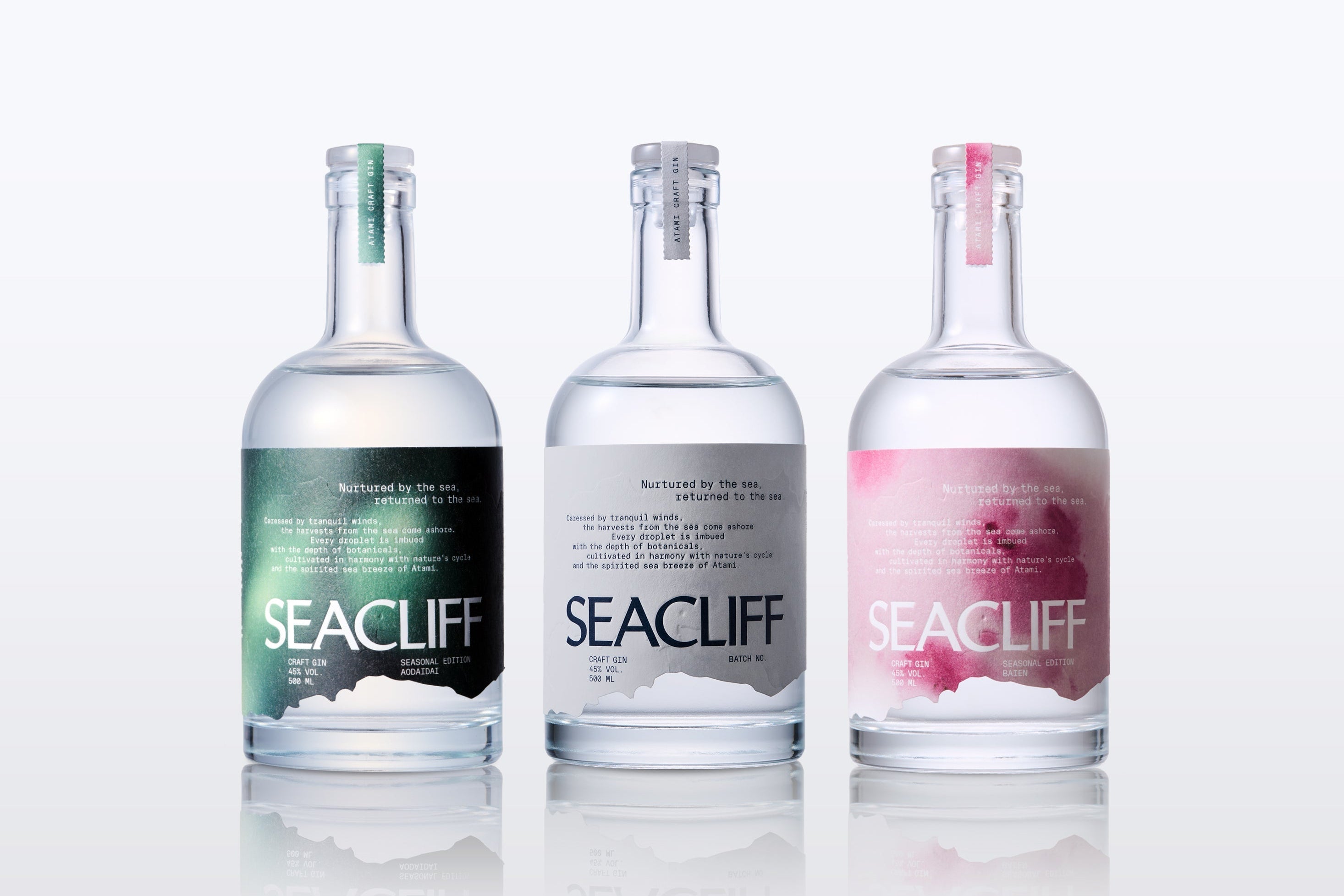 熱海発クラフトジン「SEACLIFF」伊勢丹新宿店「グランドカーヴ」にてポップアップ開催（5/2〜5/3）