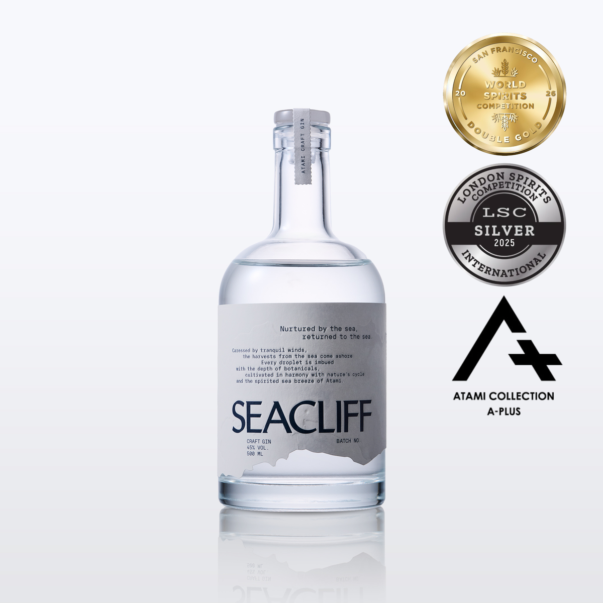 STANDARD CRAFT GIN（500ml） – SEACLIFF 熱海蒸溜所