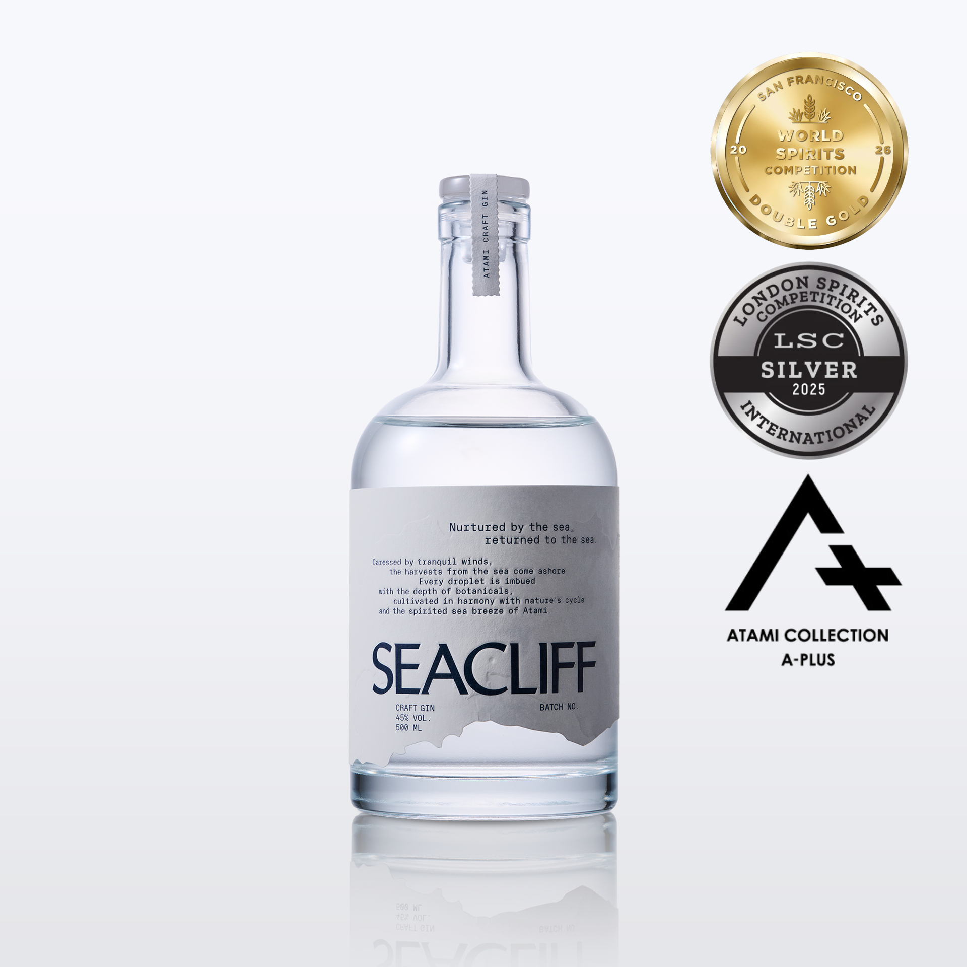 STANDARD CRAFT GIN（500ml） – SEACLIFF 熱海蒸溜所